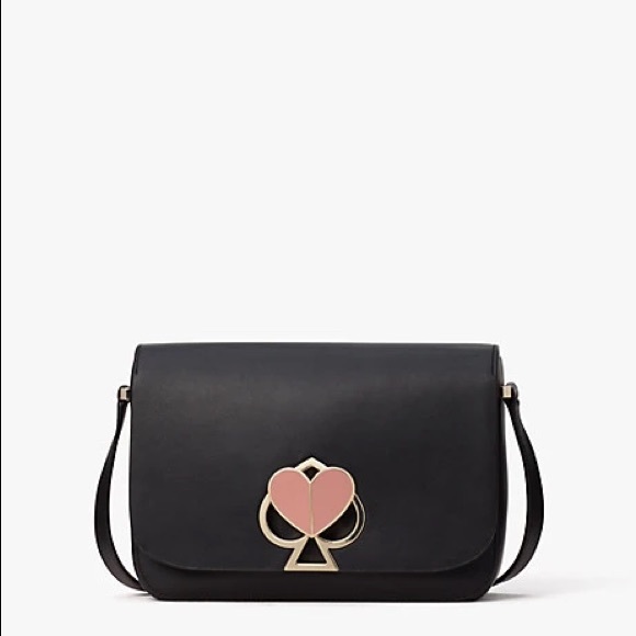 Kate Spade Black and Pink Shoulder Bag - Picture 1 of 10